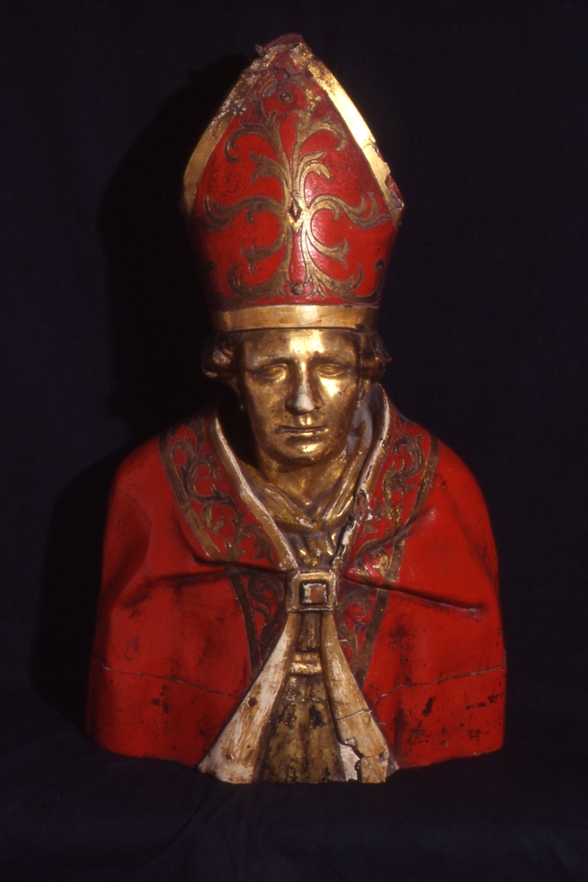 San Gennaro (busto) - bottega napoletana (seconda metà sec. XIX)