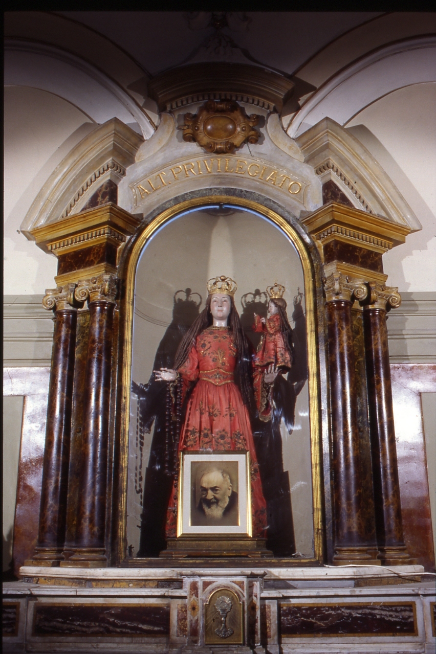 mostra d'altare - bottega napoletana (fine sec. XVIII)