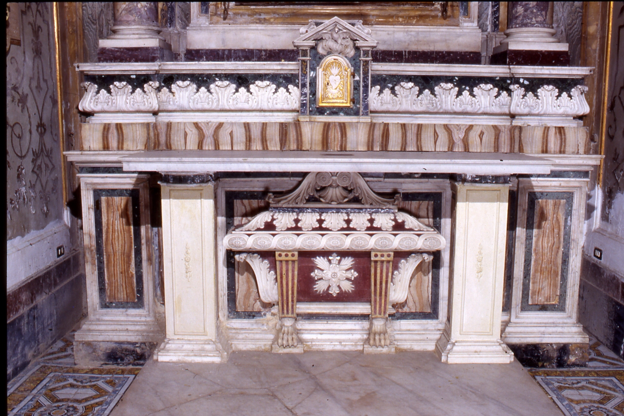 altare - bottega napoletana (seconda metà sec. XVIII)