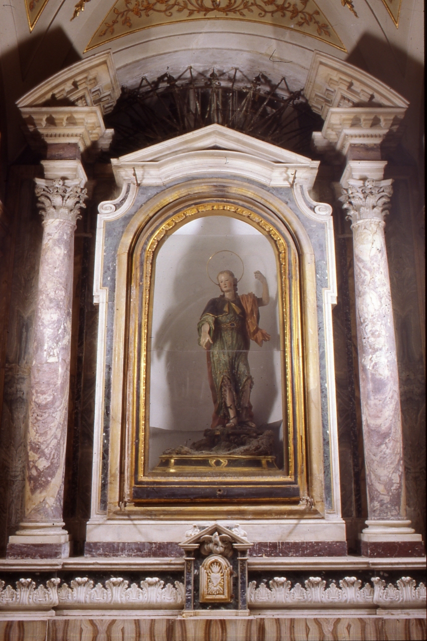 mostra d'altare - bottega napoletana (seconda metà sec. XVIII)