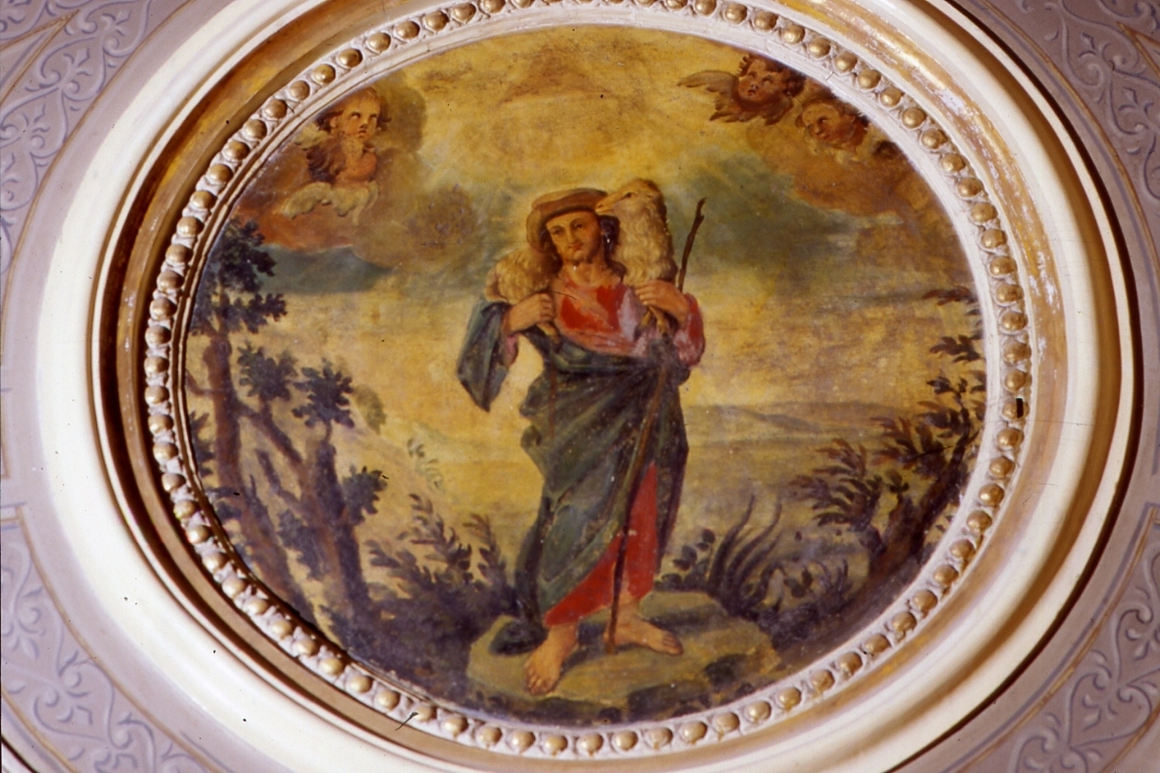 Buon Pastore (dipinto) - ambito napoletano (prima metà sec. XIX)