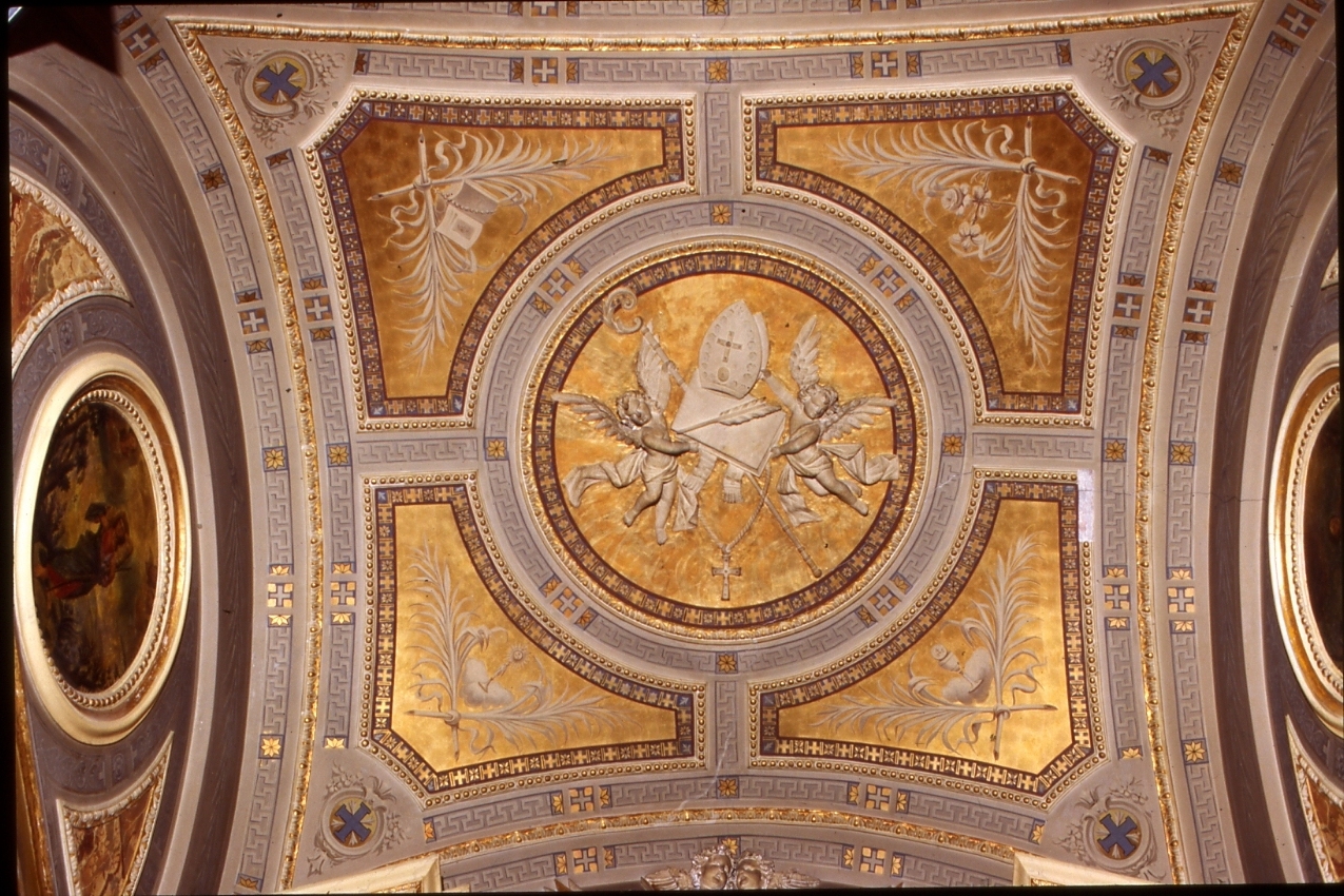 putti (decorazione plastica) - bottega napoletana (primo quarto sec. XIX)