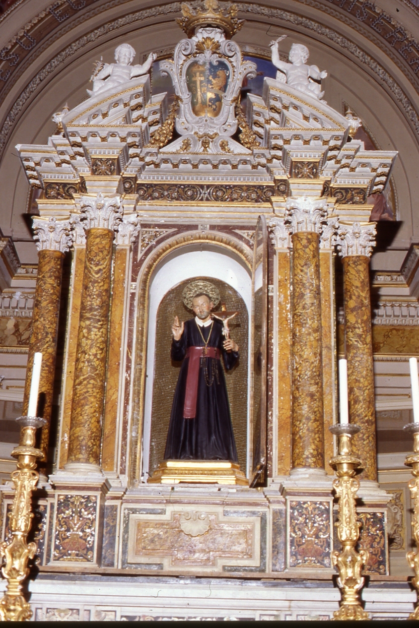 mostra d'altare - bottega napoletana (seconda metà sec. XVIII)