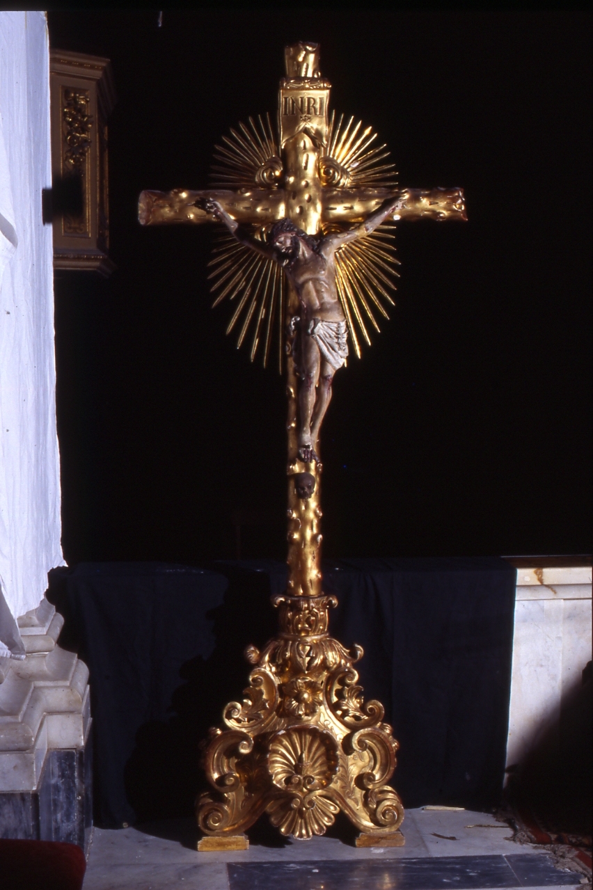 crocifisso - bottega napoletana (metà sec. XIX)