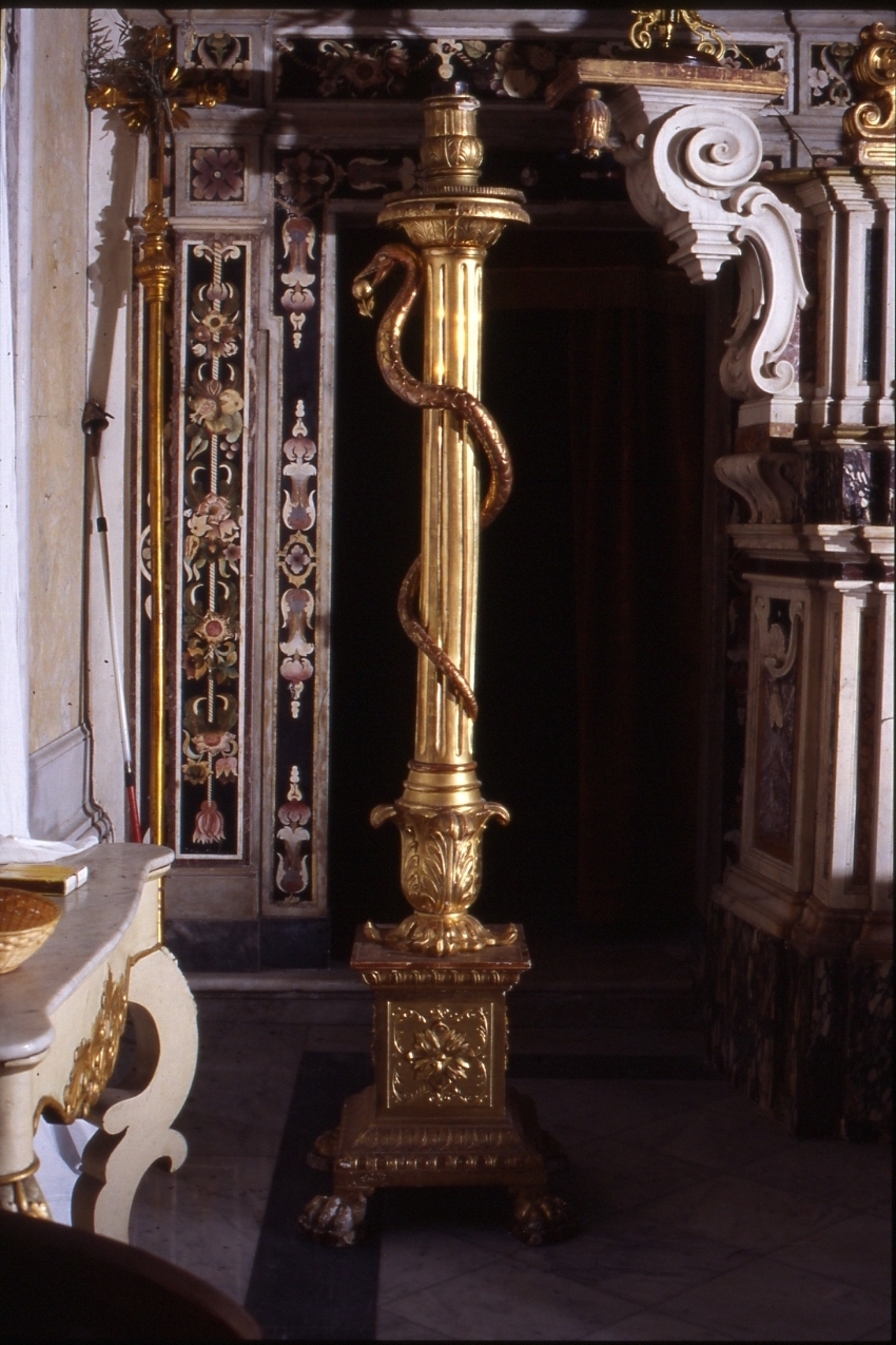 candelabro - bottega napoletana (metà sec. XIX)