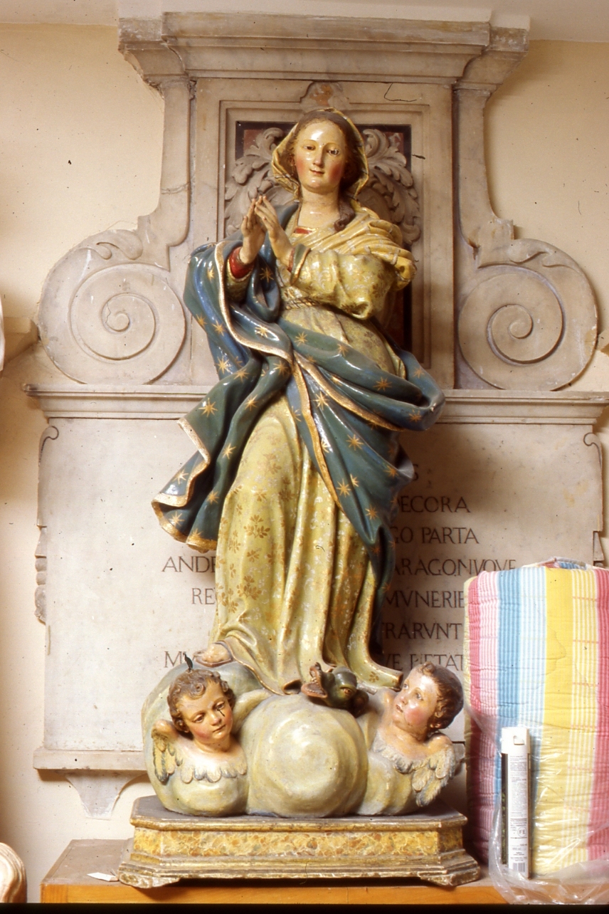 Immacolata Concezione (statua) - bottega napoletana (prima metà sec. XVIII)