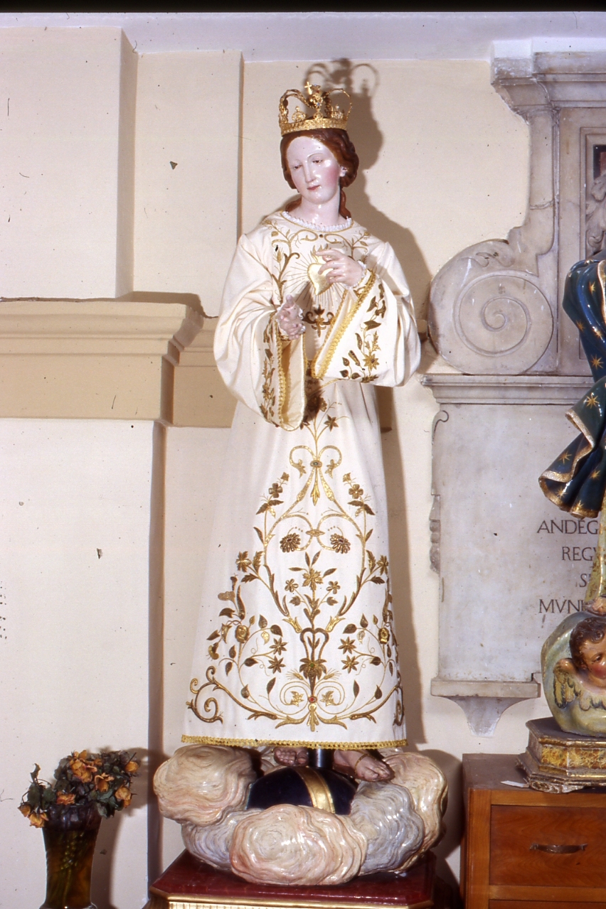 Immacolata Concezione (statua) - bottega napoletana (prima metà sec. XIX)