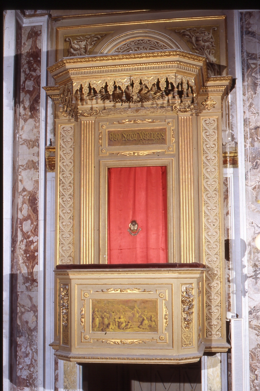 pulpito - bottega napoletana (seconda metà sec. XIX)