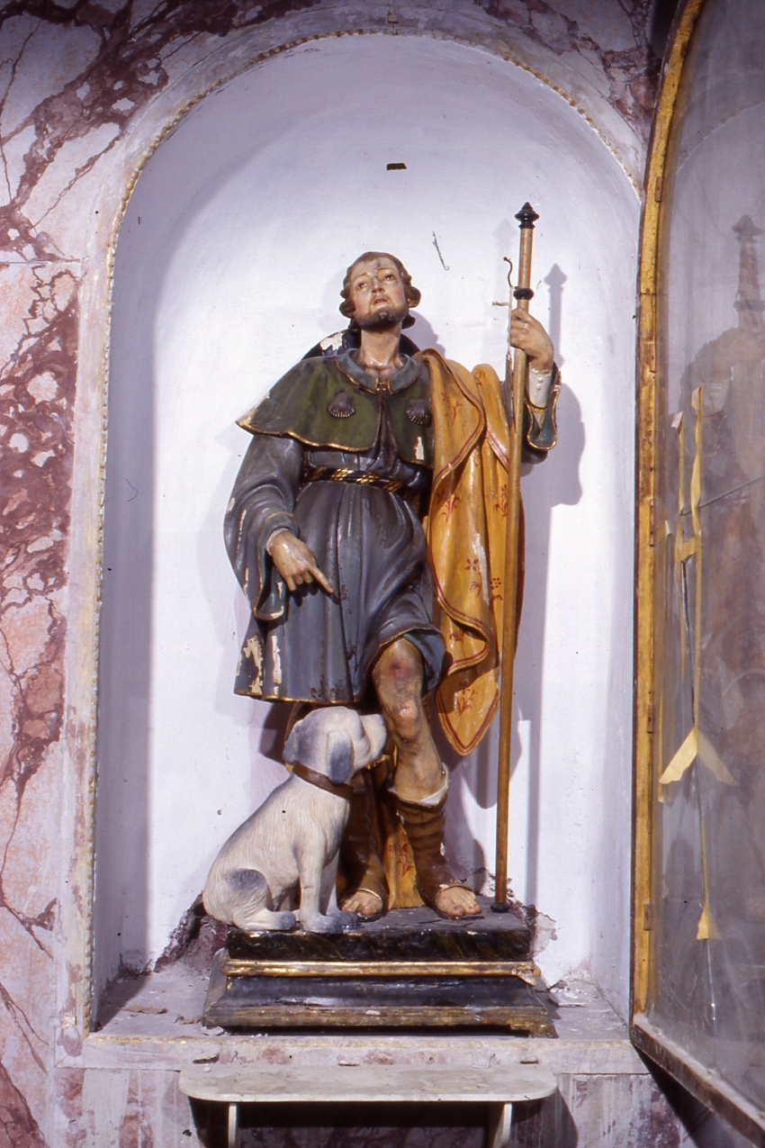 San Rocco (statua) - bottega napoletana (seconda metà sec. XVIII)