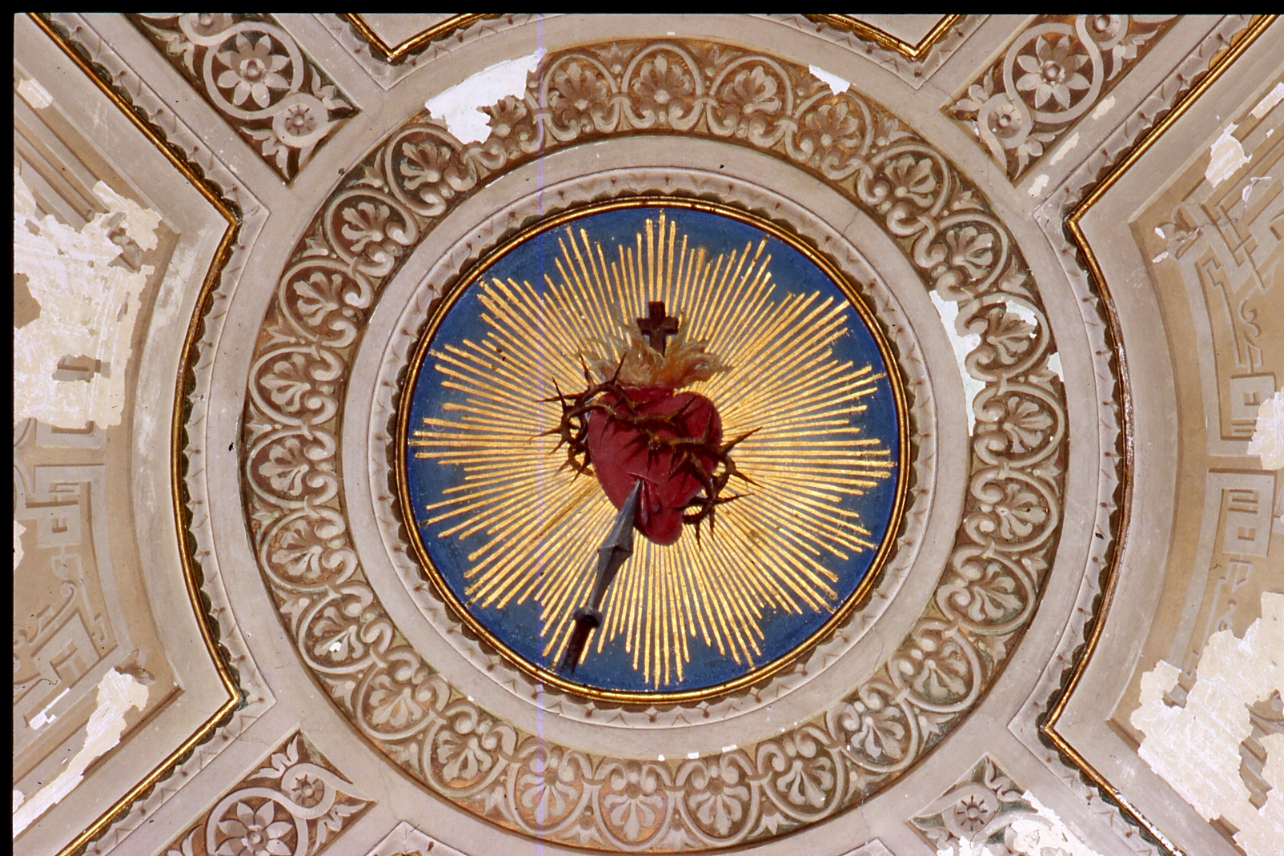 Sacro Cuore di Gesù (dipinto) - ambito napoletano (seconda metà sec. XIX)