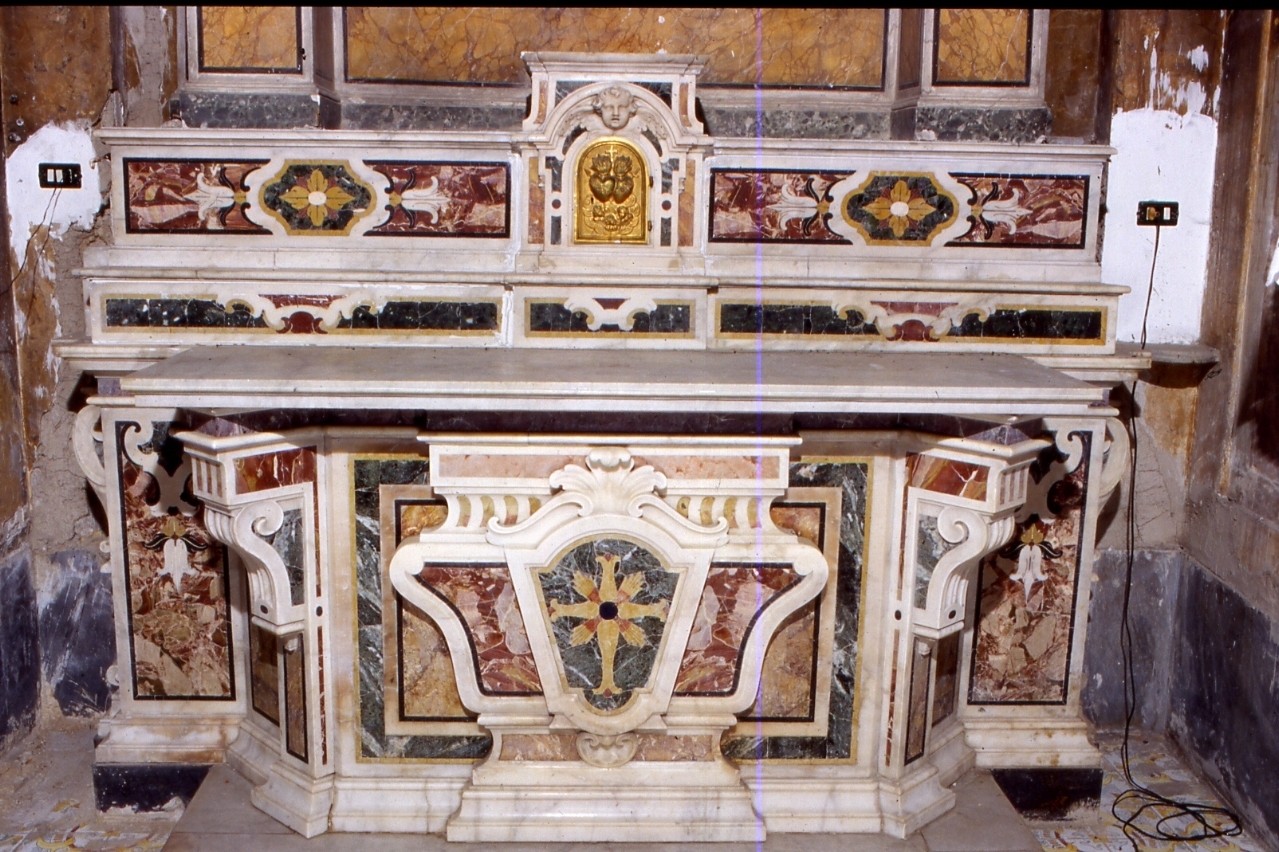 altare - bottega napoletana (seconda metà sec. XVIII)