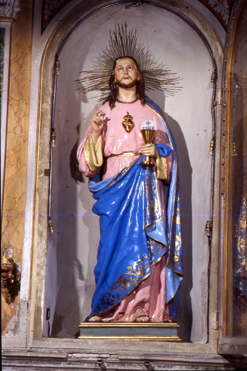 Sacro Cuore di Gesù (statua) - ambito napoletano (inizio sec. XX)