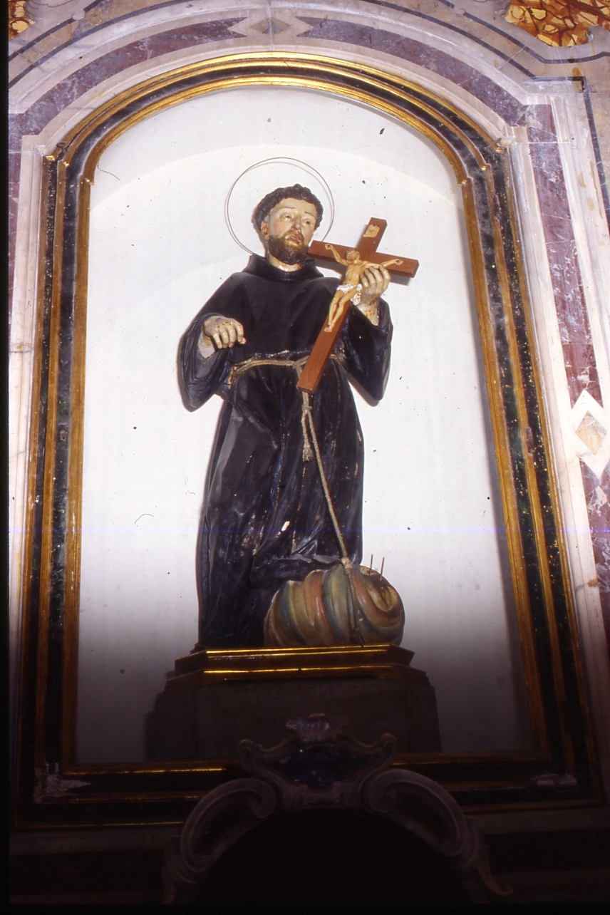 San Francesco d'Assisi (statua) - bottega napoletana (seconda metà sec. XVIII)