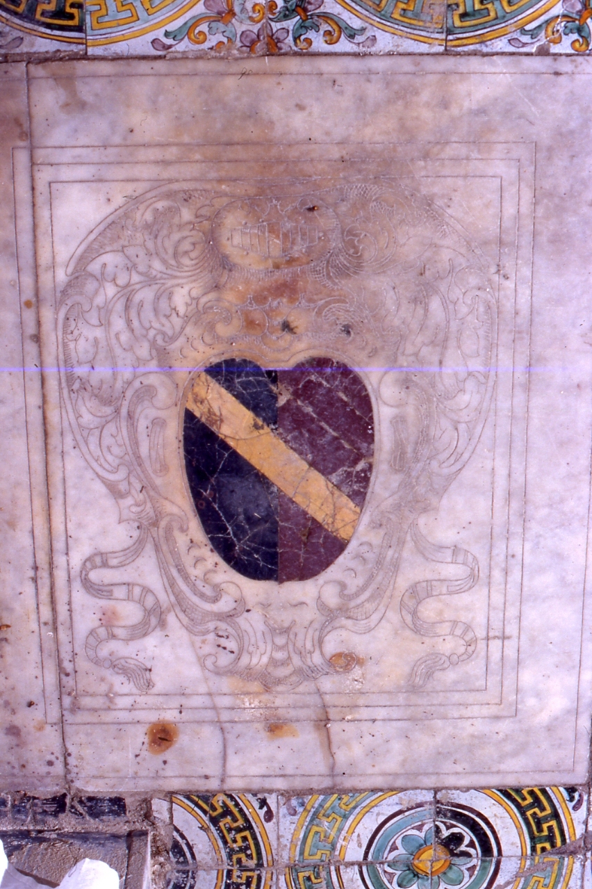 lapide tombale, serie - bottega napoletana (seconda metà sec. XVIII)