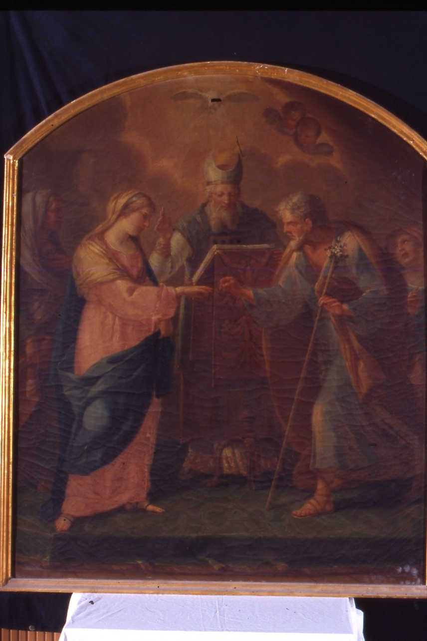 Sposalizio di Maria Vergine (dipinto) - ambito napoletano (seconda metà sec. XVIII)
