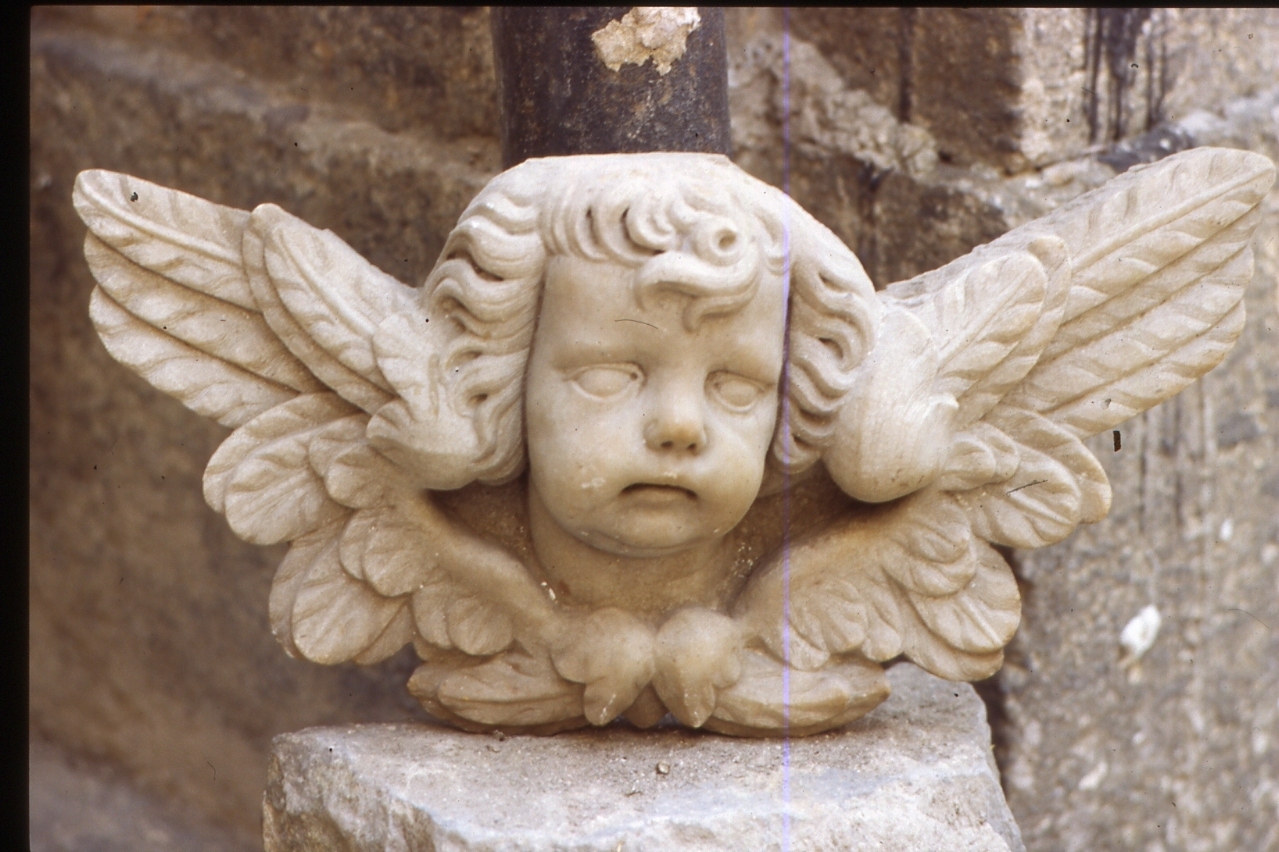 cherubino (scultura) - bottega napoletana (seconda metà sec. XVIII)