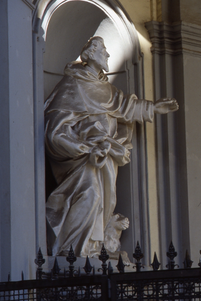 San Domenico (statua, elemento d'insieme) di Vaccaro Domenico Antonio (scuola) (primo quarto sec. XVIII)