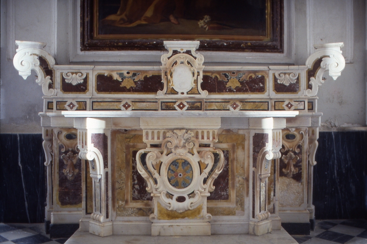 altare - bottega napoletana (seconda metà sec. XVIII)