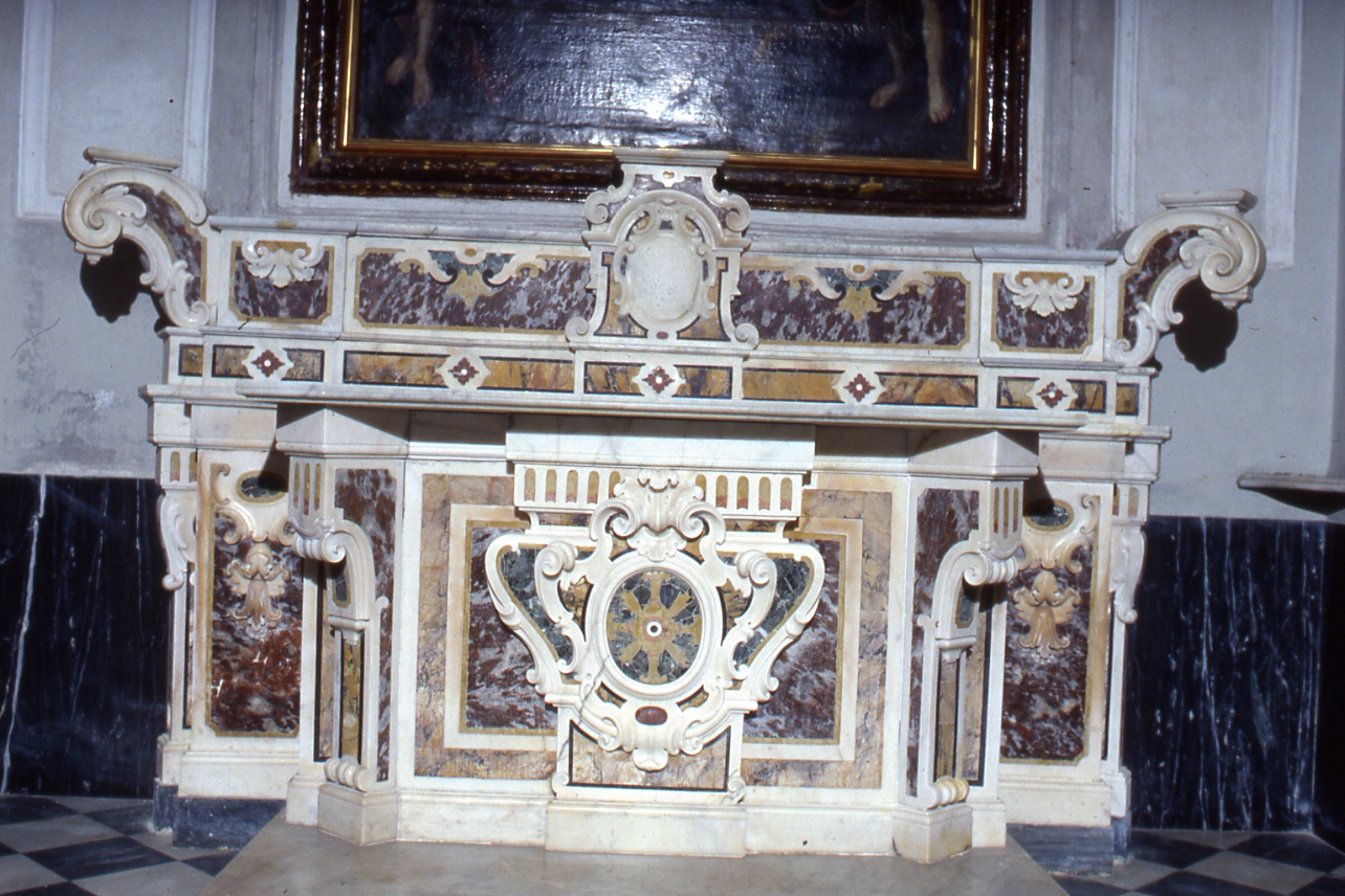 altare - bottega napoletana (seconda metà sec. XVIII)