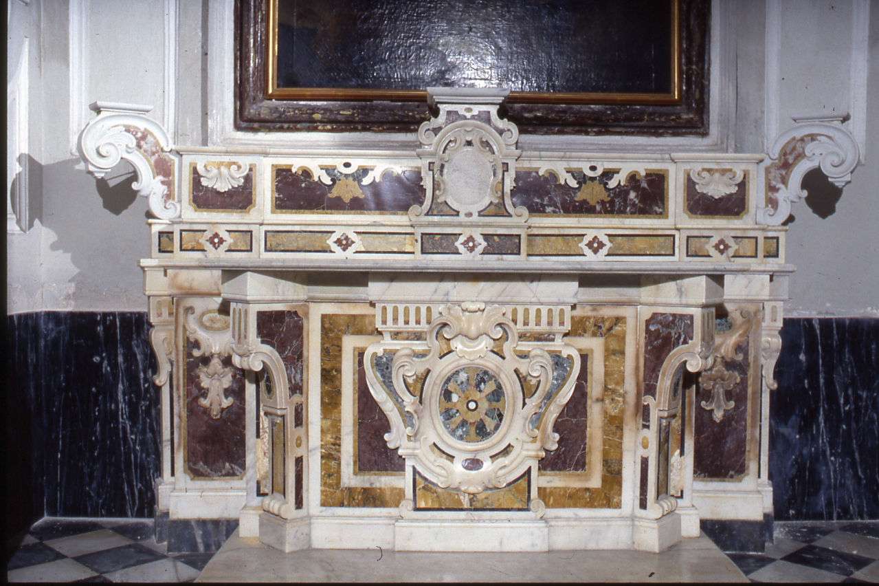 altare - bottega napoletana (seconda metà sec. XVIII)