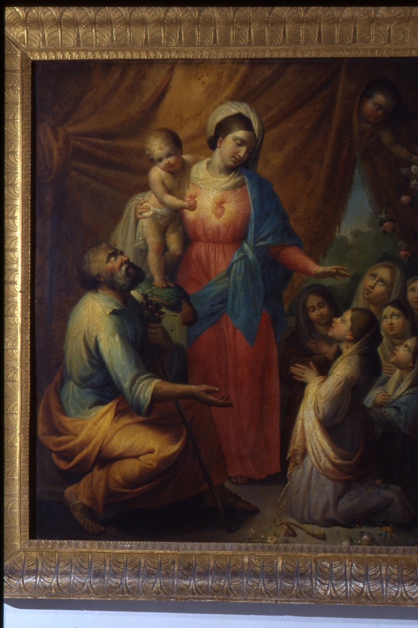 Sacra Famiglia (dipinto) - ambito napoletano (metà sec. XIX)