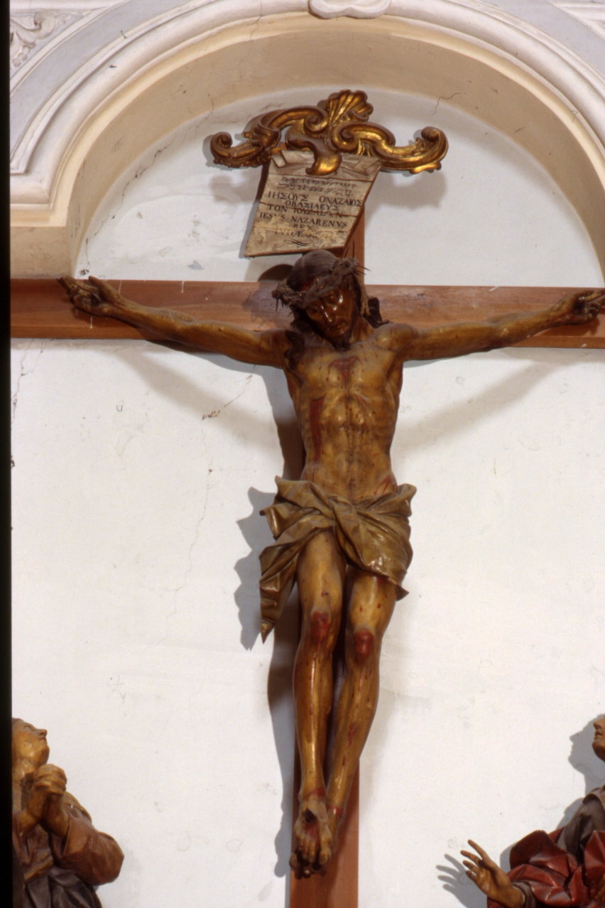 crocifisso di Fumo Nicola (cerchia) (prima metà sec. XVIII)