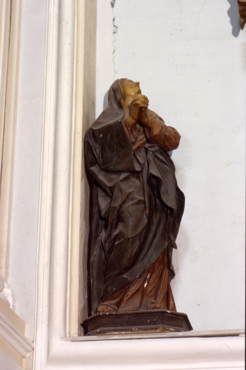 Madonna (statua) di Fumo Nicola (cerchia) (prima metà sec. XVIII)