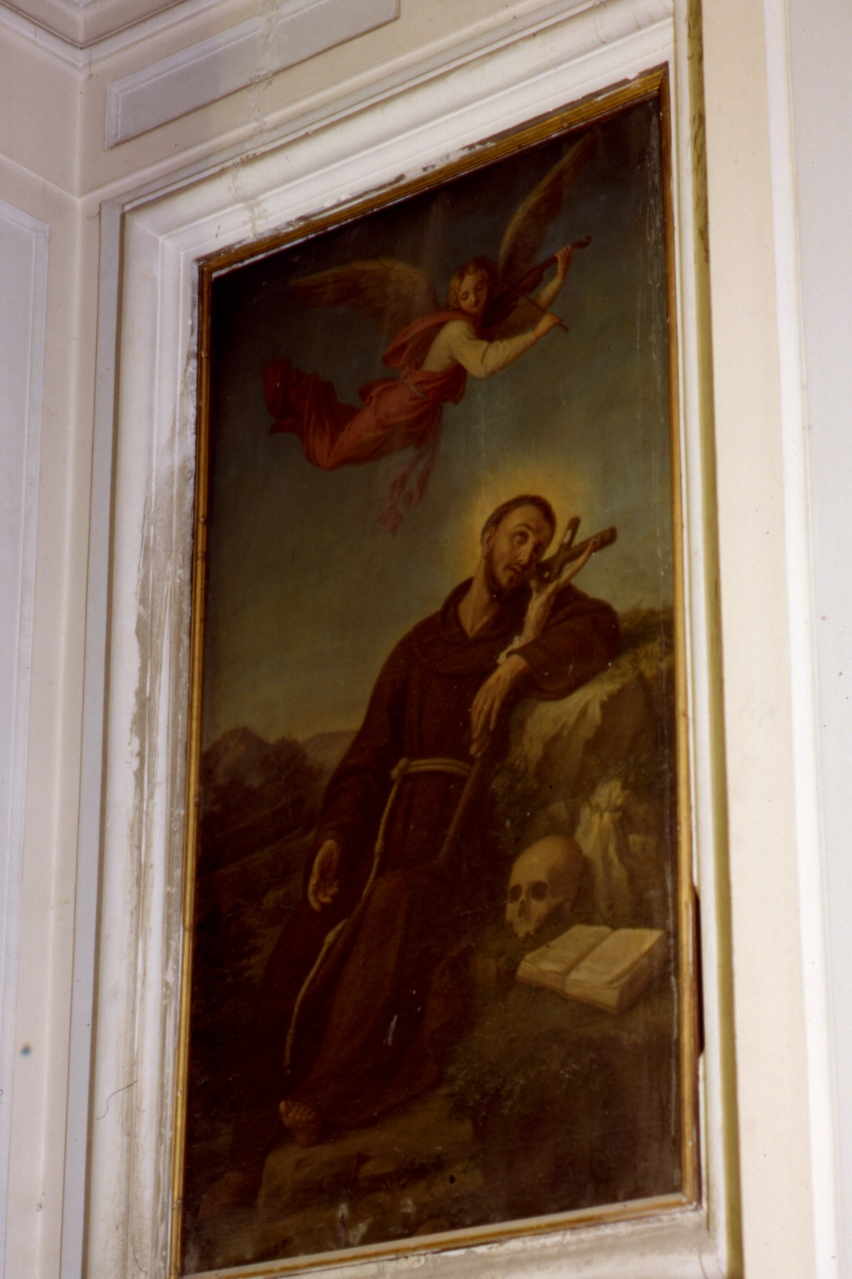 San Francesco d'Assisi (dipinto) - ambito napoletano (inizio sec. XIX)