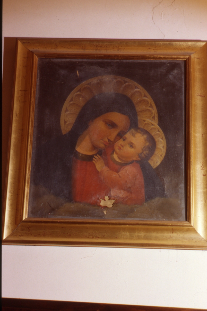 Madonna con Bambino (dipinto) - ambito napoletano (seconda metà sec. XIX)
