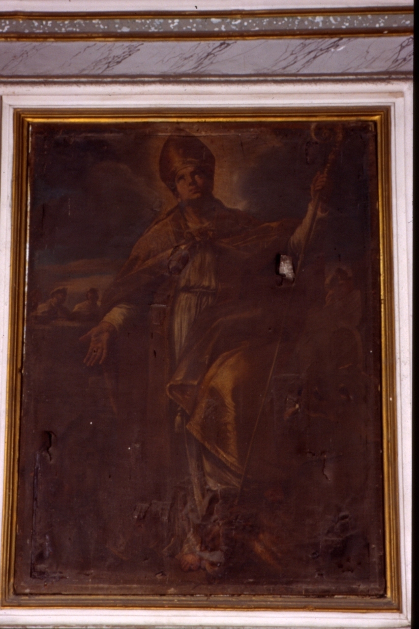 San Gennaro (dipinto) di Giordano Luca (cerchia) (seconda metà sec. XVII)