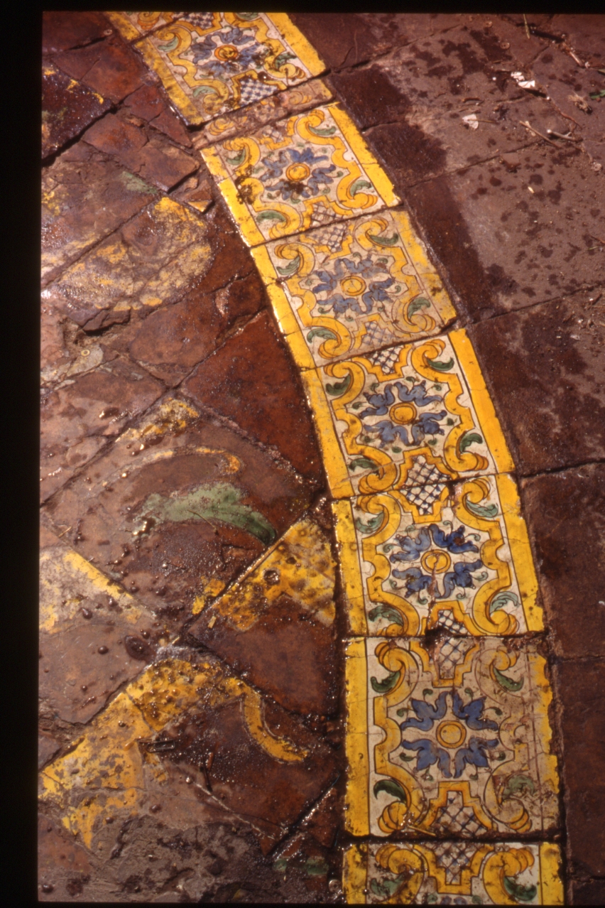 pavimento - bottega napoletana (seconda metà sec. XVII)