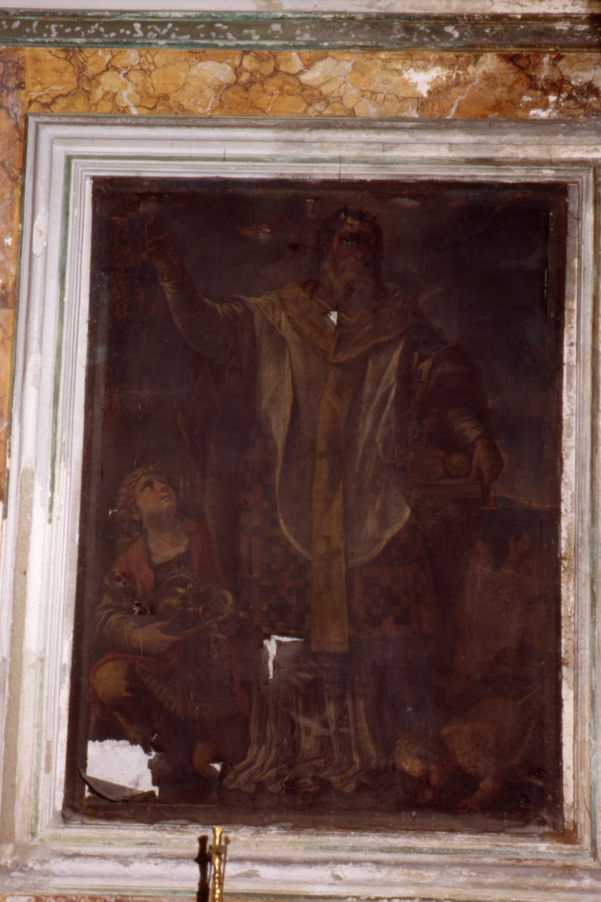 San Nicola di Bari (dipinto) di Simonelli Giuseppe (fine sec. XVII)