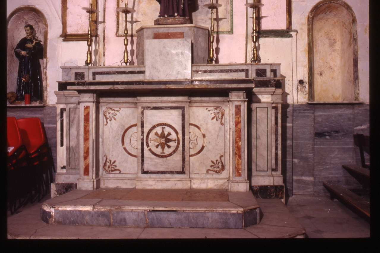 altare - bottega napoletana (ultimo quarto sec. XIX)