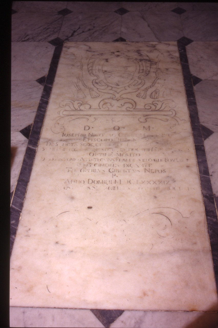 lapide tombale - bottega napoletana (sec. XVII)