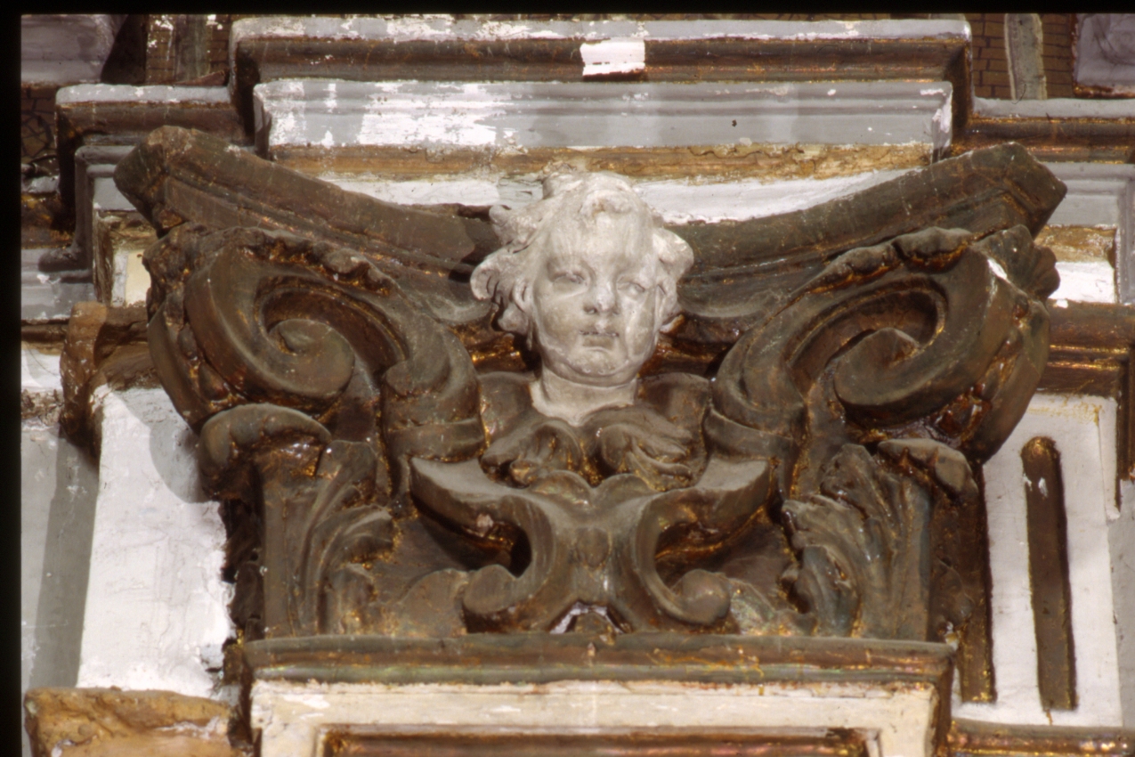 semicapitello, serie - bottega napoletana (prima metà sec. XVIII)