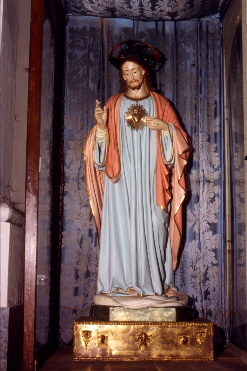 Sacro Cuore di Gesù (statua) - bottega napoletana (prima metà sec. XX)