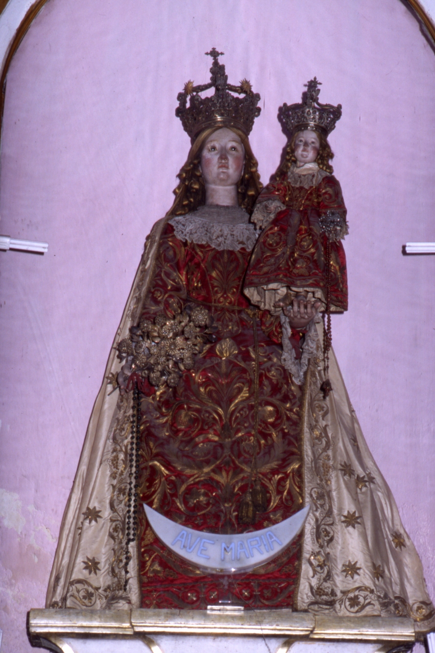 Madonna con Bambino (statua) - bottega napoletana (seconda metà sec. XIX)