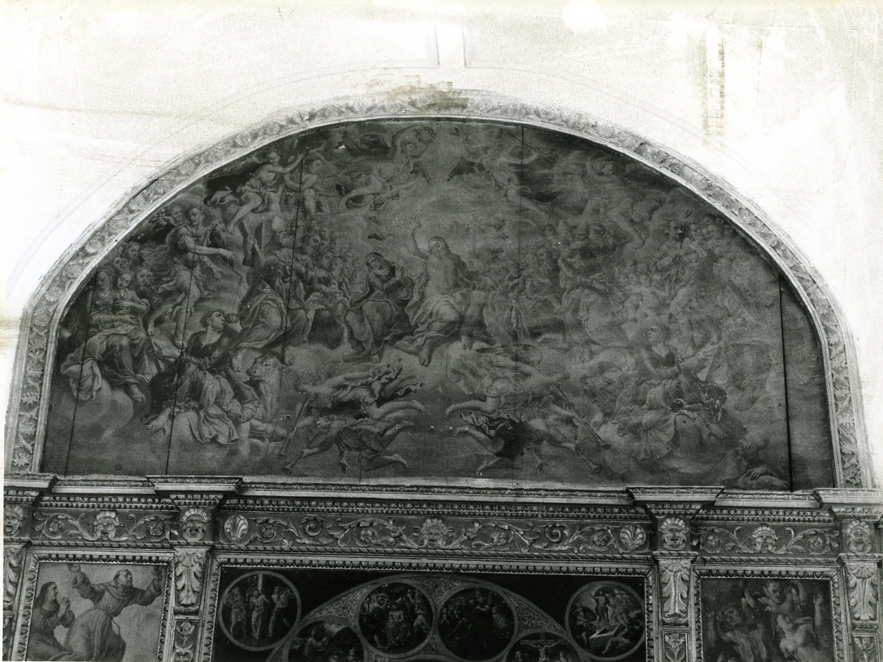 Giudizio Universale (dipinto) di Curia Michele (sec. XVI)