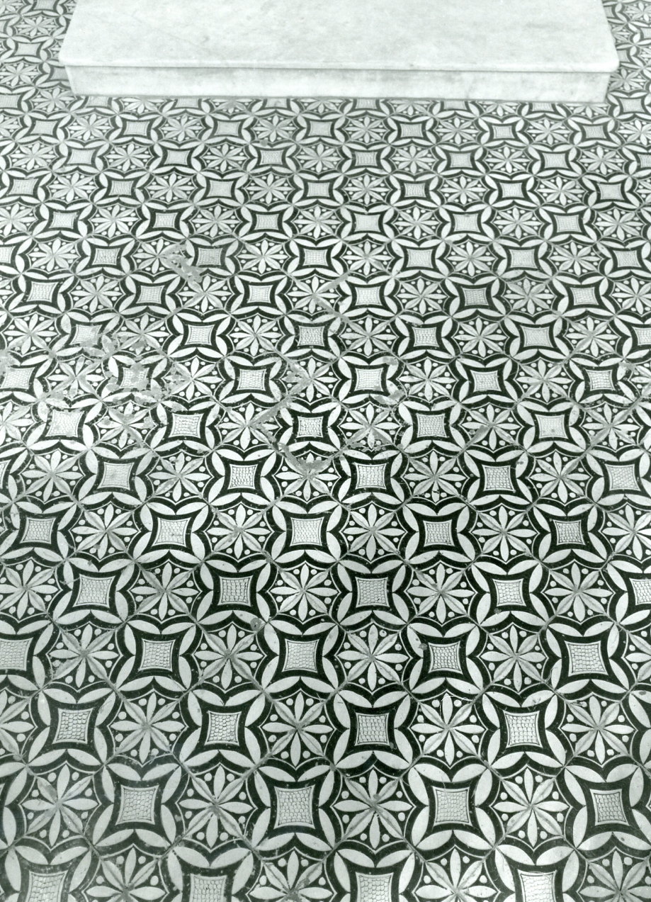 pavimento - bottega napoletana (metà sec. XIX)