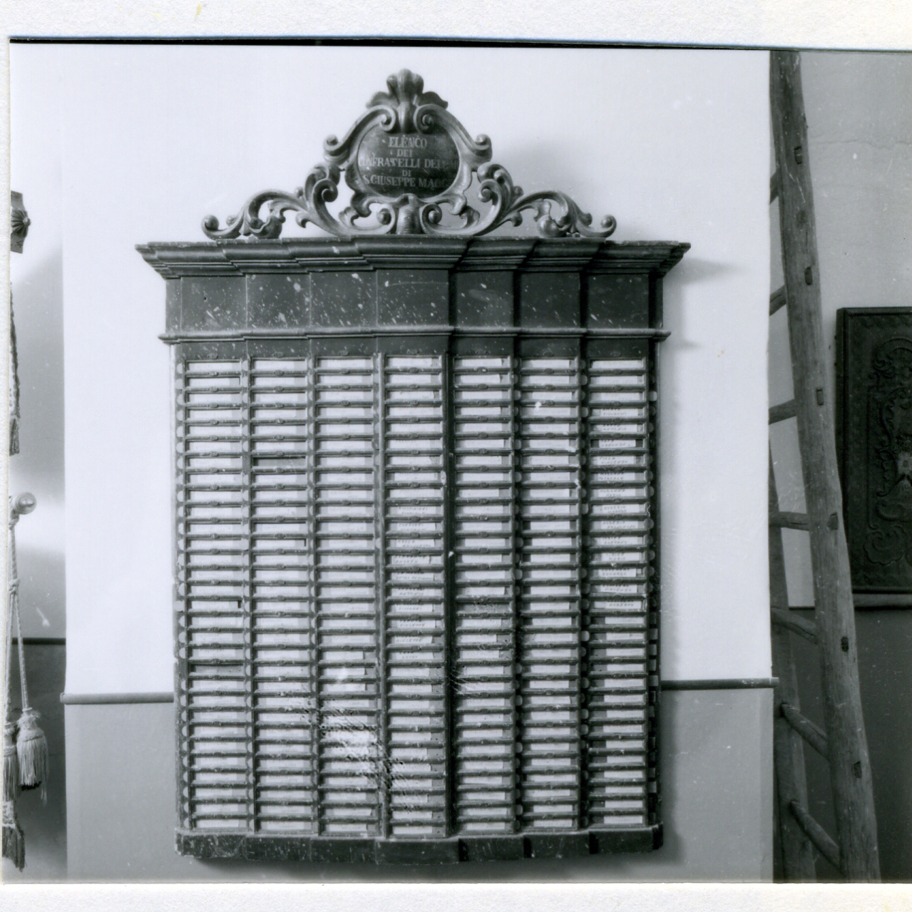 tabella di confraternita, serie - bottega napoletana (metà sec. XIX)