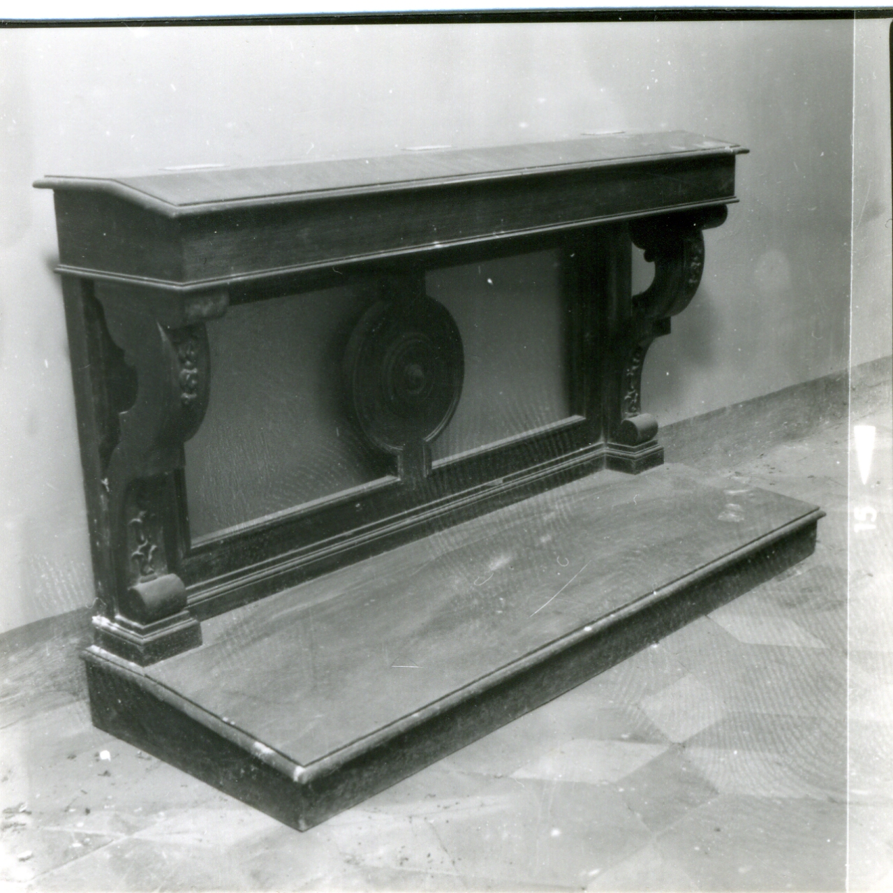 inginocchiatoio - bottega napoletana (metà sec. XIX)