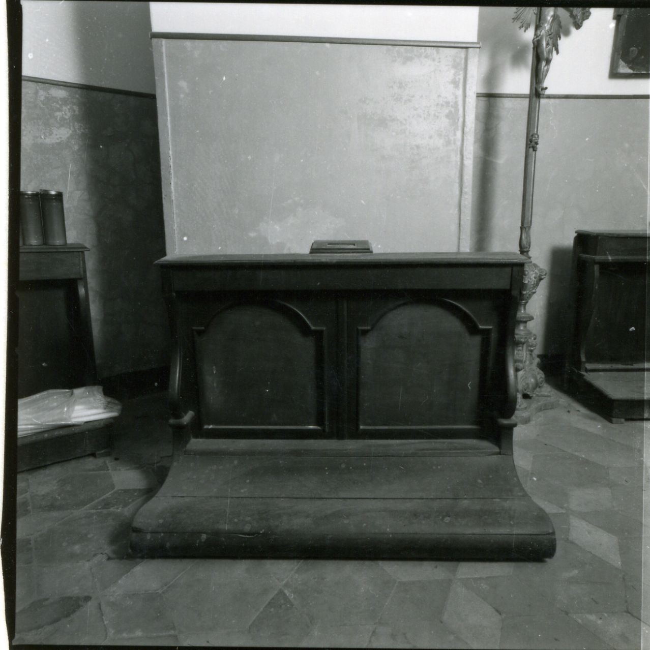 inginocchiatoio - bottega napoletana (inizio sec. XX)