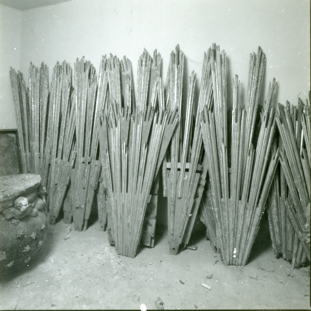 decorazione, frammento - bottega napoletana (prima metà sec. XIX)