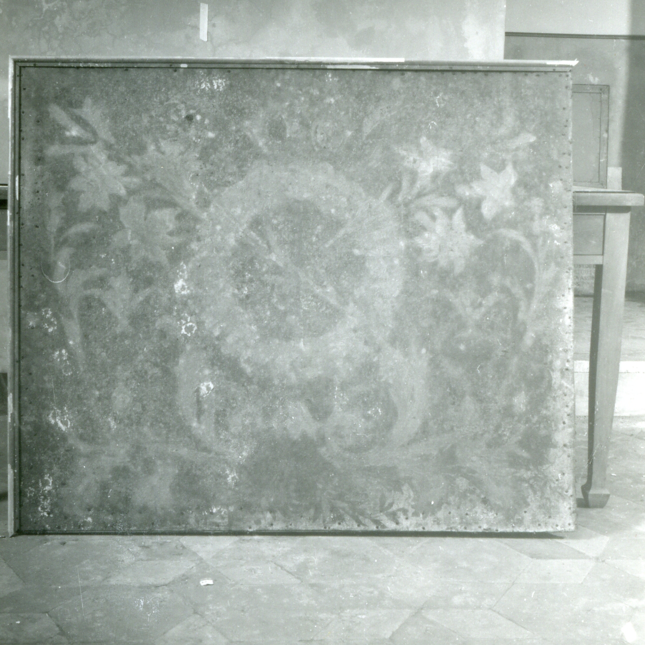 motivi decorativi vegetali (pannello, serie) - bottega napoletana (metà sec. XIX)