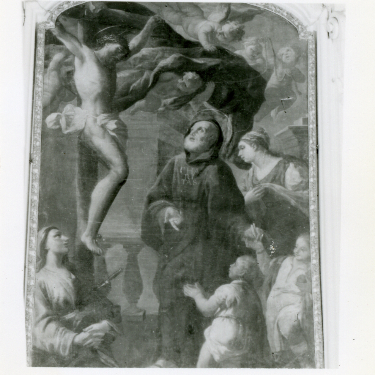 San Francesco di Paola (dipinto) di Miglionico Andrea (fine/inizio secc. XVII/ XVIII)