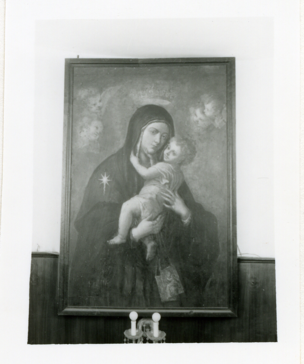 Madonna del Carmelo (dipinto) di De Matteis Paolo (scuola) (primo quarto sec. XVIII)