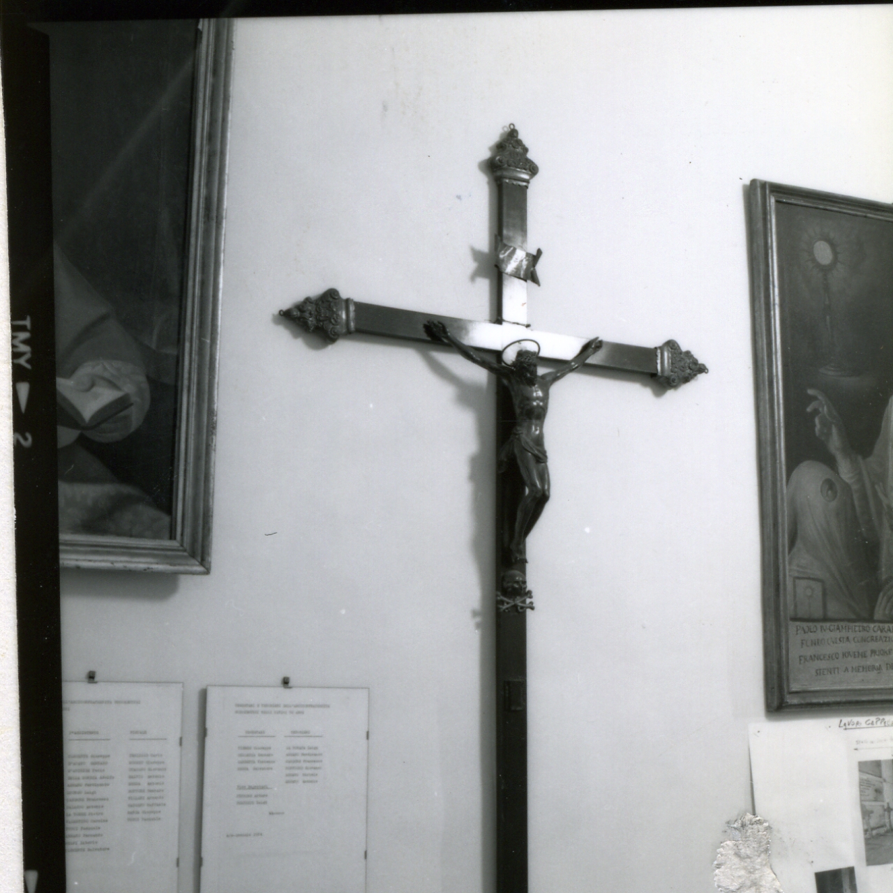 CROCIFISSO - bottega argentiera napoletana (Metà sec. XVIII)