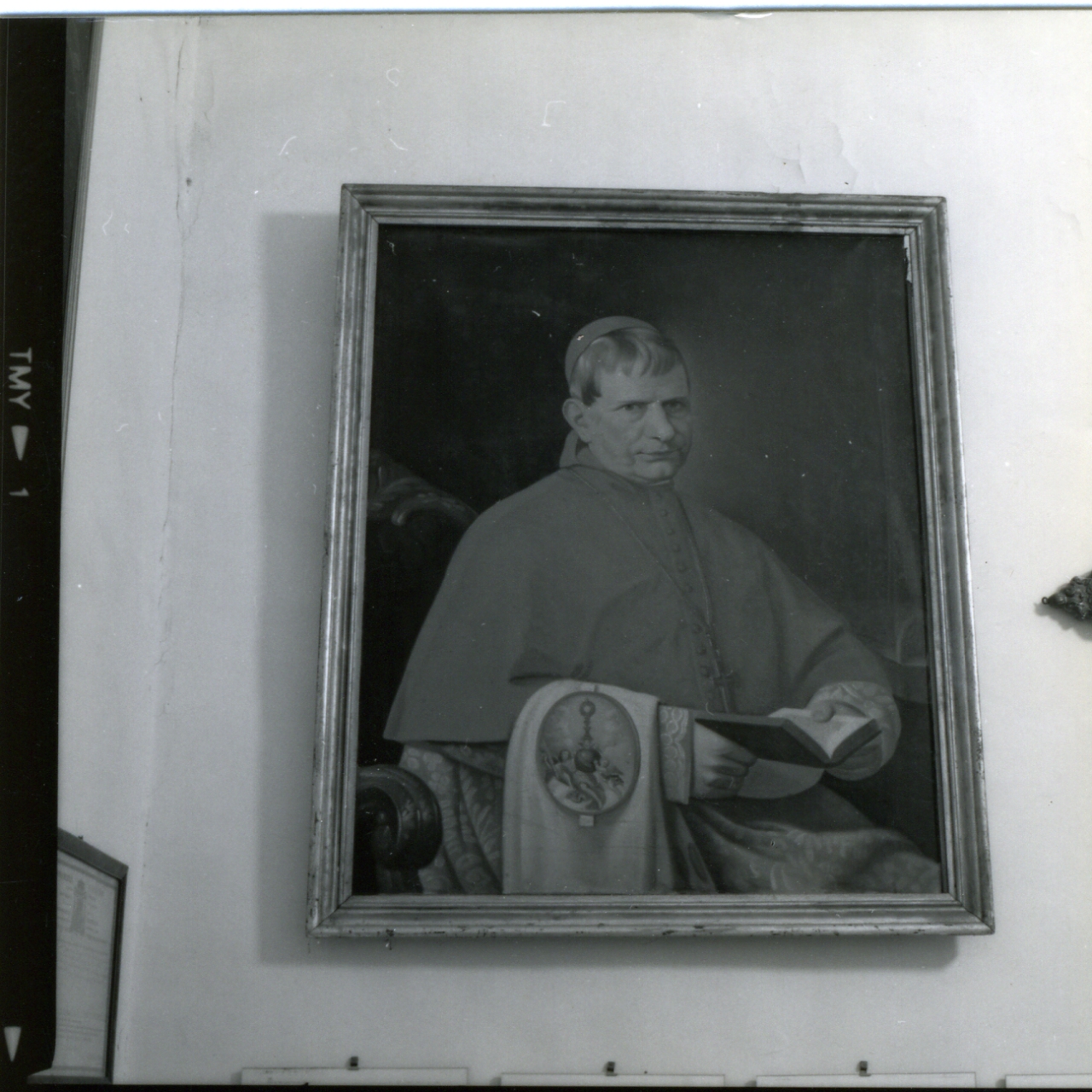 RITRATTO DEL CARDINALE SISTO RIARIO SFORZA (DIPINTO, ELEMENTO D'INSIEME) - AMBITO NAPOLETANO (Seconda metà sec. XIX)