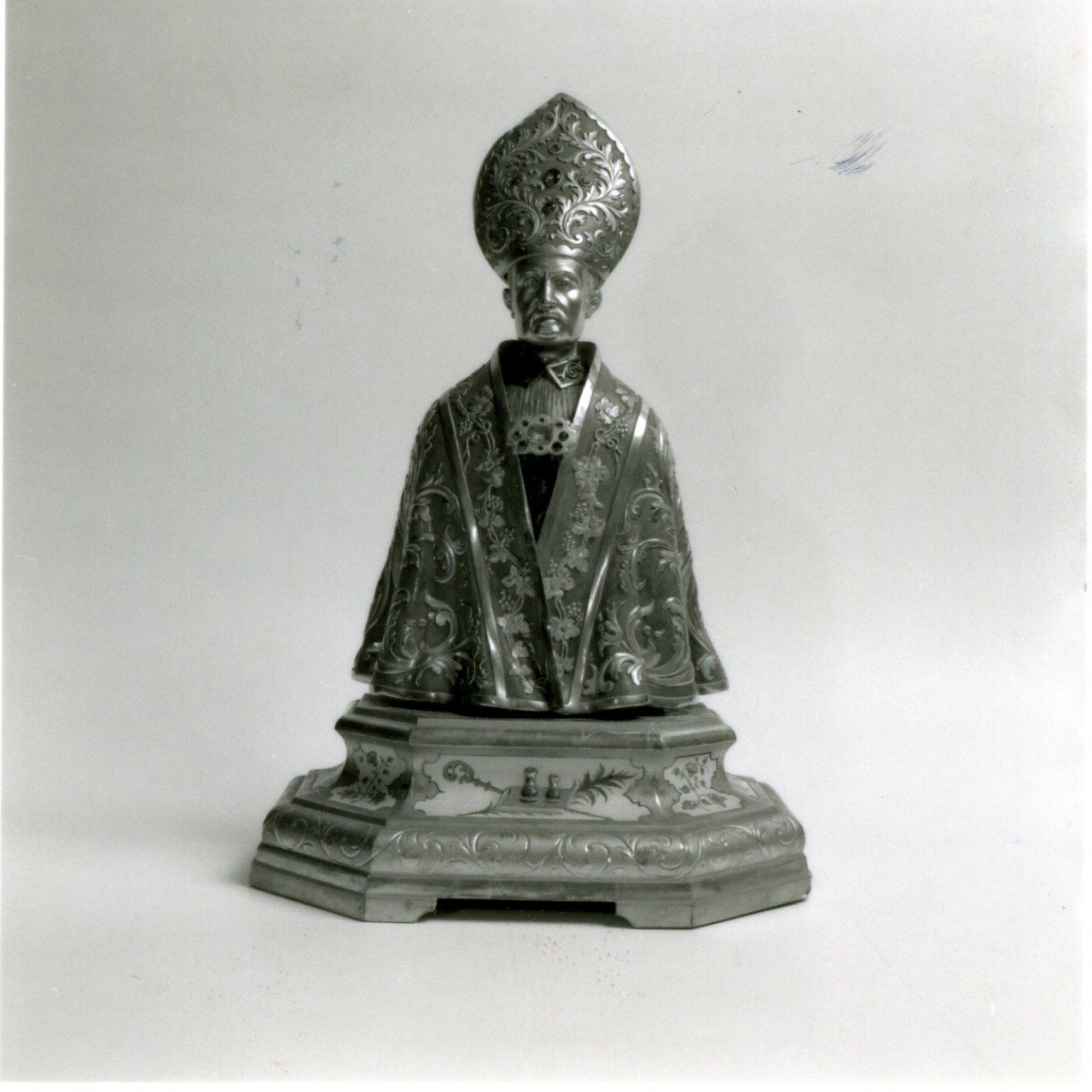 SAN GENNARO (BUSTO) - AMBITO NAPOLETANO (Metà sec. XIX)