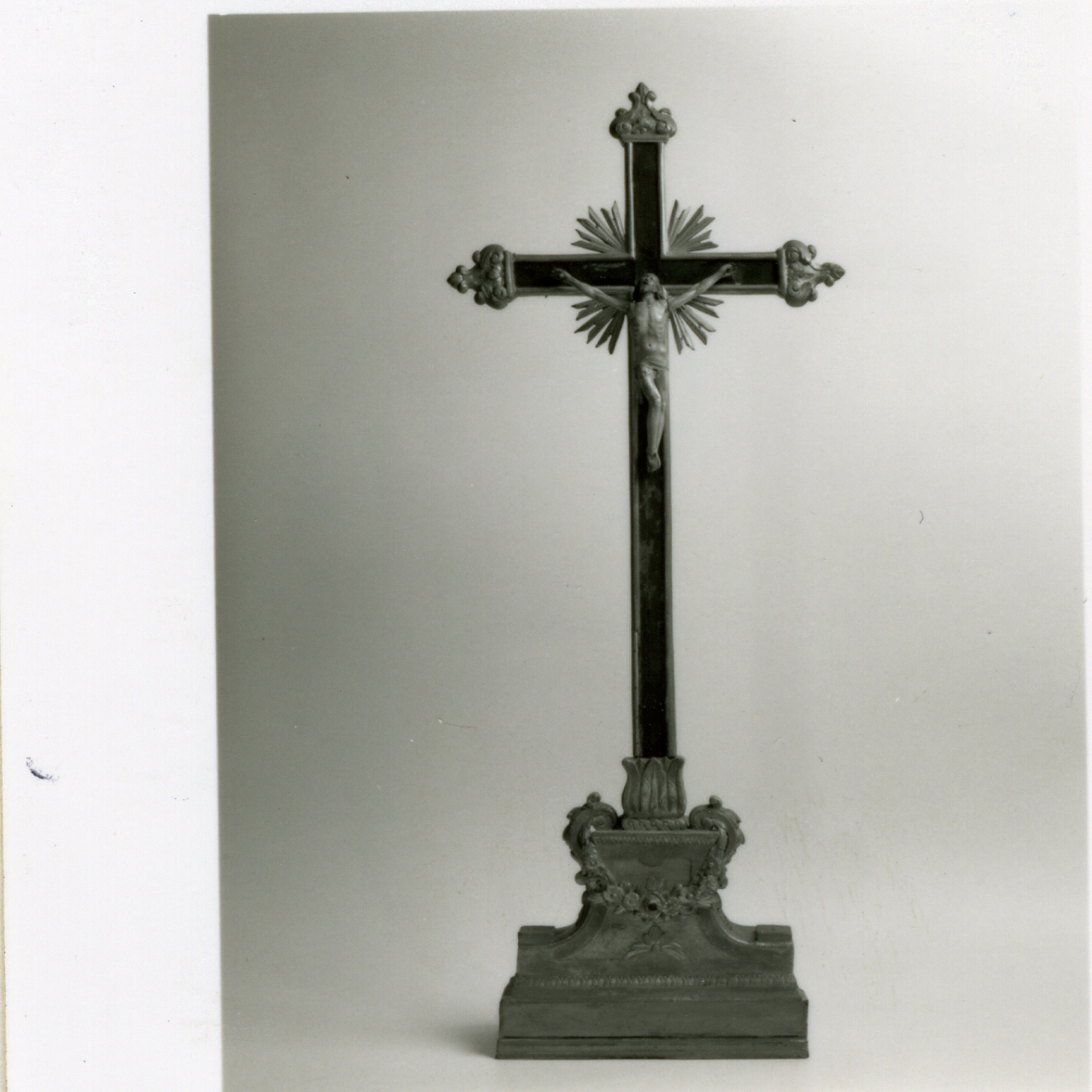 CROCE D'ALTARE - manifattura napoletana (INIZIO sec. XIX)